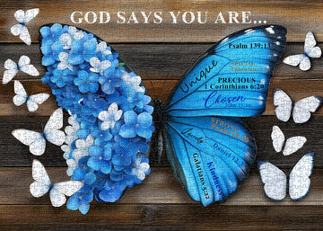 Bendición de alas de mariposa Bendición Rompecabezas 1000 piezas